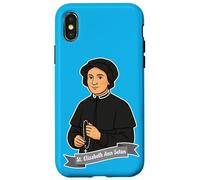 St Elizabeth Ann Seton Católica Convertida Patrona Viudas Carcasa para iPhone X/XS