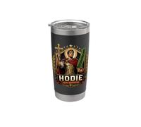 St Expeditus Expedite Expedito Hodie Patrono católico Vaso térmico de acero inoxidable de doble pared