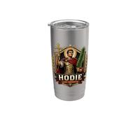 St Expeditus Expedite Expedito Hodie Patrono católico Vaso térmico de acero inoxidable de doble pared