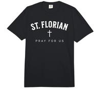 St. Florian Catholic Patron Christian Saint Comfort Colors Adult Heavyweight T-Shirt