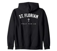 St. Florian Catholic Patron Christian Saint Sudadera con Capucha