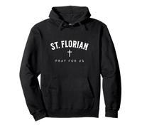 St. Florian Catholic Patron Christian Saint Sudadera con Capucha