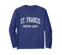 St. Francis High School HS Saint Francis MN Retro Deportes Manga Larga