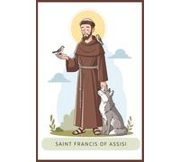 St. Francis of Assisi | Catholic Journal | Modern Design: 6 x 9 | 120 College Lined Pages | Devotional Notebook for Prayer, Reflection & Spiritual Growth | Matte Softcover