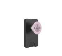 St. Genevieve ruega por Nosotros Cruz católica PopSockets PopWallet para MagSafe