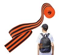 St. George Řibbòn - Russian Helmet Heavy Guard Řibbon | Orange And Black Stripes Commemorative Riɓbon | Symbol Of Victory, 1 Meter