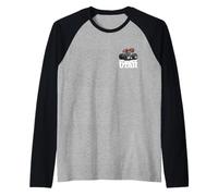 St George Utah 4x4 Offroad Quad ATV UTV Diseño de Dibujos Animados Camiseta Manga Raglan