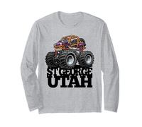 St George Utah 4x4 Offroad Quad ATV UTV Diseño de Dibujos Animados Manga Larga