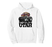 St George Utah 4x4 Offroad Quad ATV UTV Diseño de Dibujos Animados Sudadera con Capucha