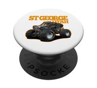 St George Utah Side-by-Side Quad 4x4 ATV Diseño Offroading PopSockets PopGrip Adhesivo