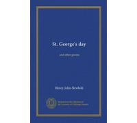 St. George's day: and other poems