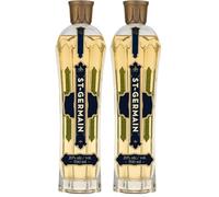 St-Germain French Artisanal Elderflower Liqueur, 20% vol., 70 cl / 700 ml, Licor elaborado con flores de saúco recogidas a mano, sin sabores artificiales (Paquete de 2)