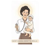 St. Gianna Beretta Molla | Catholic Journal for Prayer, Reflection or everyday N Devotion and: 6 x 9 | 120 Lined Pages |