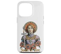 St. Joan of ARC Jeanne d'Arc French History Catholic Faith Carcasa para iPhone 13 Pro