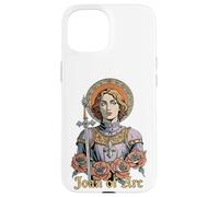 St. Joan of ARC Jeanne d'Arc French History Catholic Faith Carcasa para iPhone 15