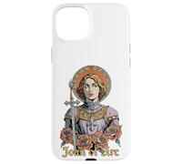 St. Joan of ARC Jeanne d'Arc French History Catholic Faith Carcasa para iPhone 15 Plus