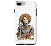 St. Joan of ARC Jeanne d'Arc French History Catholic Faith Carcasa para iPhone 7 Plus/8 Plus