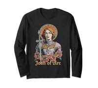 St. Joan of ARC Jeanne d'Arc French History Catholic Faith Manga Larga