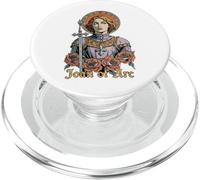 St. Joan of ARC Jeanne d'Arc French History Catholic Faith PopSockets PopGrip para MagSafe