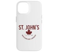 St. Johns Terranova Canadá Orgullo Canadiense Vintage Carcasa para iPhone 14