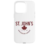 St. Johns Terranova Canadá Orgullo Canadiense Vintage Carcasa para iPhone 15 Pro MAX