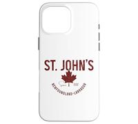 St. Johns Terranova Canadá Orgullo Canadiense Vintage Carcasa para iPhone 16 Pro MAX