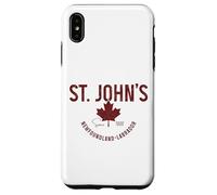 St. Johns Terranova Canadá Orgullo Canadiense Vintage Carcasa para iPhone XS MAX