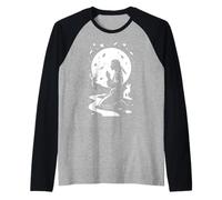 St Kateri Tekakwitha Lirio de San Católico de los Mohawks Camiseta Manga Raglan