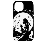 St Kateri Tekakwitha Lirio de San Católico de los Mohawks Carcasa para iPhone 15