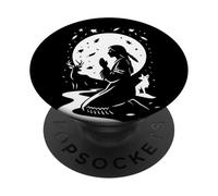 St Kateri Tekakwitha Lirio de San Católico de los Mohawks PopSockets PopGrip Adhesivo