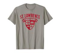 St. Lawrence University Saints Shield Logo Camiseta
