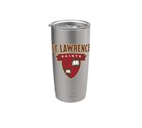 St. Lawrence University Saints Shield Logo Vaso térmico de acero inoxidable de doble pared