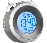St. Leonhard HOGAR Y Cocina - Despertador Campana Doble: Despertador Digital, 2 Tiempos de Alarma, Alarma de días de la Semana (nostálgico, Campana, para niños)