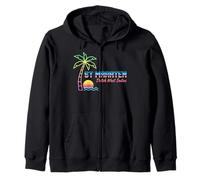 St Maarten Tortuga Holandesa de Las Indias Occidentales San Martín 80 Sudadera con Capucha
