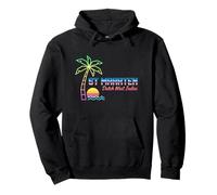 St Maarten Tortuga Holandesa de Las Indias Occidentales San Martín 80 Sudadera con Capucha
