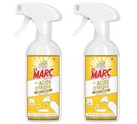 St Marc 2 pistolas de ácido cítrico listas para usar, 500 ml