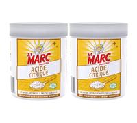 St Marc Ácido cítrico limpiador multiusos 100% de origen natural - Lote de 2 x 500 g