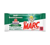 St Marc Lingettes Nettoyantes Désinfectantes et Antibactériennes - 40 Lingettes Extra-Larges
