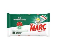 St Marc Serpillières Jetables Imprégnées Anti-bactériennes - 20 Serpillères
