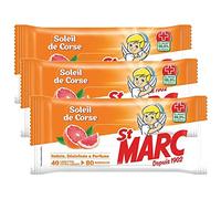 St.Marc - Toallitas antibacterianas - Sol de Córcega x 80 - Lote de 3