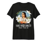 St Maria Goretti Lily Saints Chicas Católicas Pureza Camiseta Premium