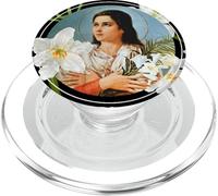 St Maria Goretti Lily Saints Chicas Católicas Pureza PopSockets PopGrip para MagSafe