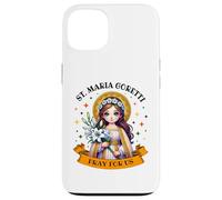 St Maria Goretti Lily Santos Católicos para Niños Niñas Carcasa para iPhone 13