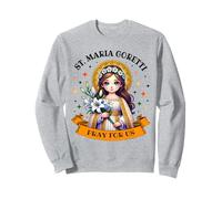 St Maria Goretti Lily Santos Católicos para Niños Niñas Sudadera