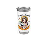 St Maria Goretti Lily Santos Católicos para Niños Niñas Vaso térmico de acero inoxidable de doble pared
