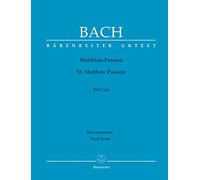 St. Matthew Passion BWV 244 (Vocal Score)