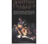 St Matthew's Passion [USA] [VHS]