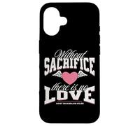 St. Maximilian-Kolbe- Citas Inspiradoras sobre el Amor Carcasa para iPhone 16