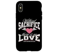 St. Maximilian-Kolbe- Citas Inspiradoras sobre el Amor Carcasa para iPhone X/XS