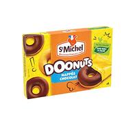 St Michel Doonuts - Manteles de chocolate, 6 donas, 180 g